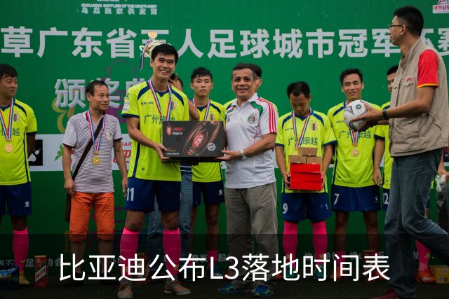 比亚迪公布L3落地时间表